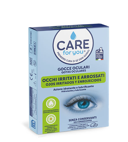 Gocce Oculari Monodose Occhi Irritati ed Arrossati