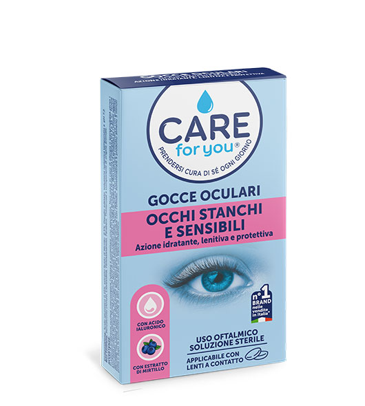 Gocce Oculari Monodose Occhi Stanchi e Sensibili